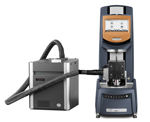 Figure 2. TA Instruments Discovery Hybrid Rheometer with the relative humidity accessory