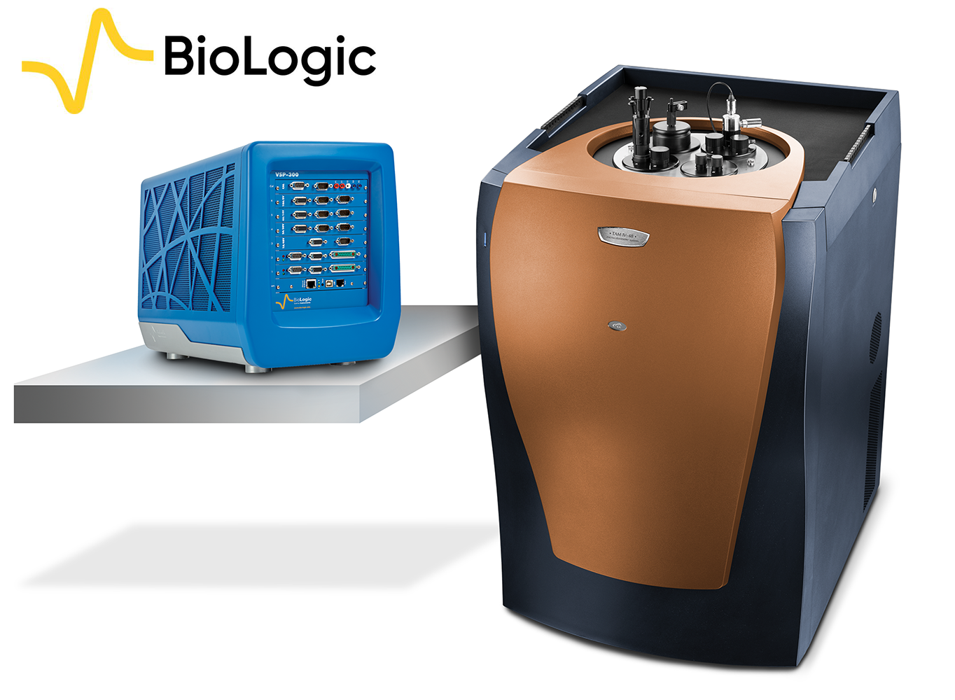 TAM battery cycler and BioLogics group